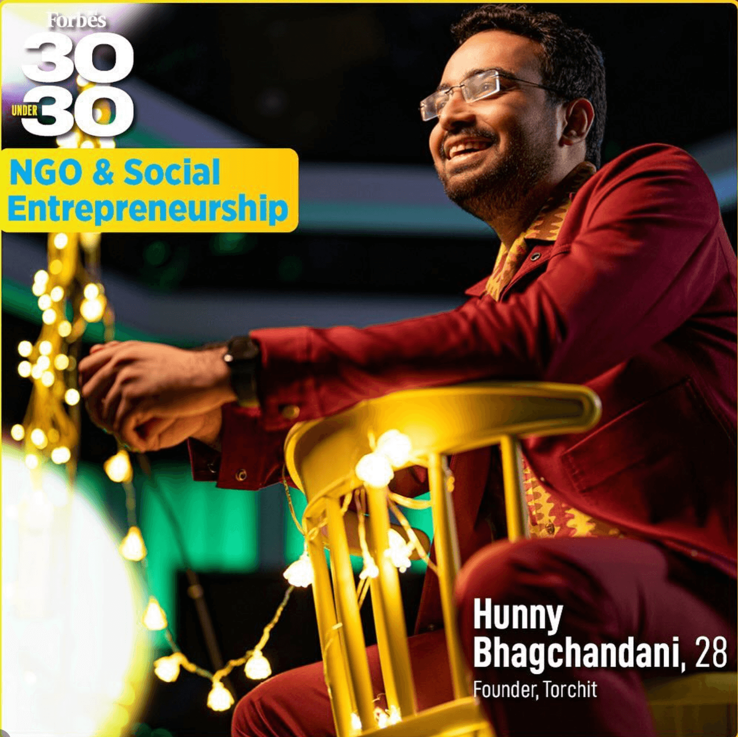 Hunny Bhagchandani - Founder of Torchit Foundation